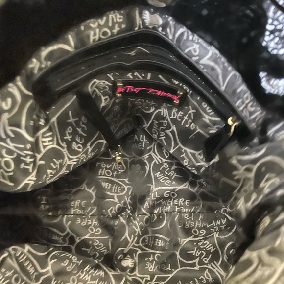 Betsey Johnson Rose Sequin Bag - Picture 6 of 7